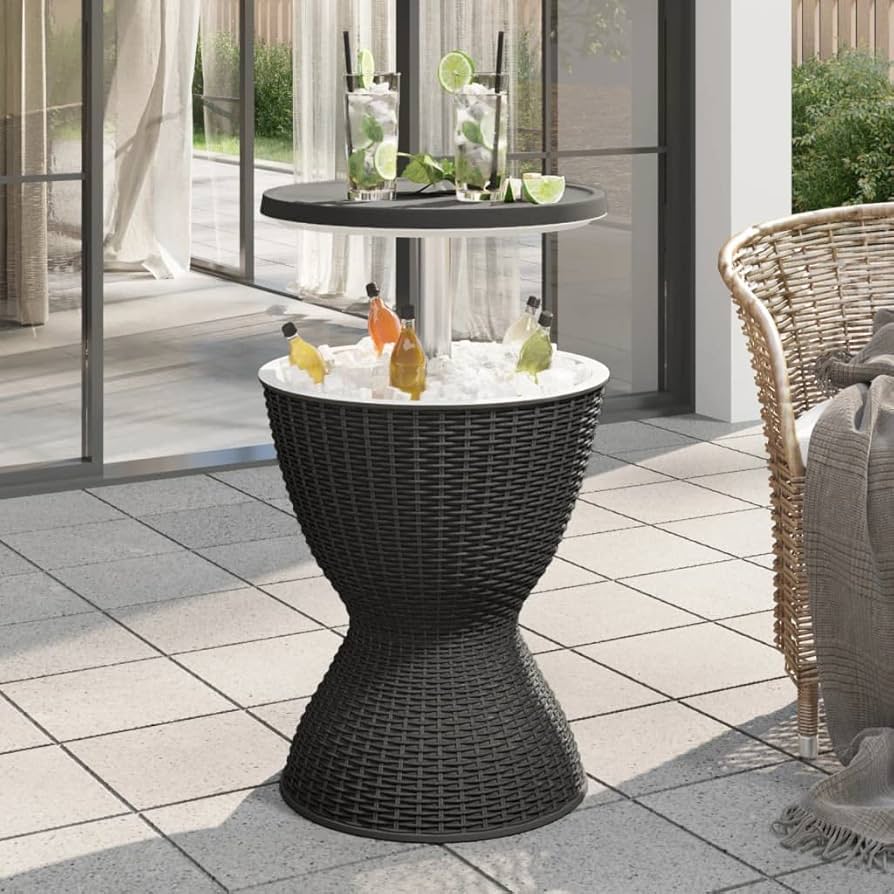 3-in-1 Adjustable Patio Cool Bar Table