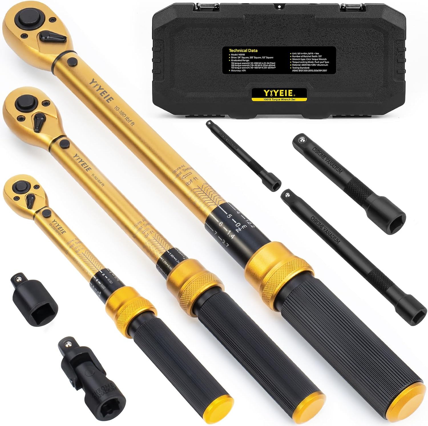 YIYEIE™ Professional Precision Master Torque Set