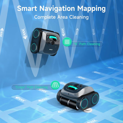 WYBOT™ Pool Vacuum for Inground Pools, 4-in-1 Cordless Robotic Pool Cleaner
